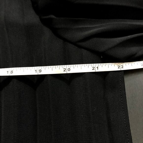 Piazza Sempione Black Pleated Long Jacket 4 - Picture 7 of 10